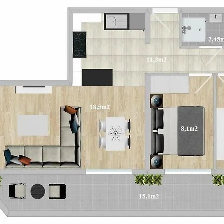 Central Luxury Moonlight سبليت